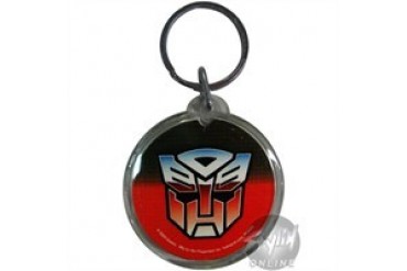 Transformers Autobot Round Lucite Keychains