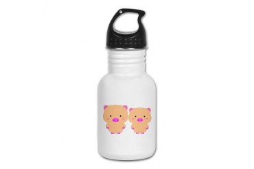 Good friends Cute Kid's Water Bottle by CafePress