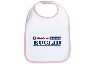 Made in Euclid Ohio Bib by CafePress