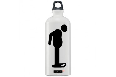 Weight Check Humor Sigg Water Bottle 1.0L by CafePress