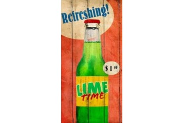 Refreshing Poster Print by Skip Teller (24 x 48)