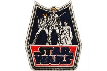 Star Wars Luke Han and Leia Patch