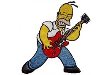 Simpsons Homer Simpson Patch