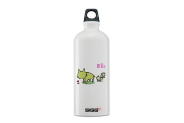 Liz Cute Sigg Water Bottle 0.6L by CafePress