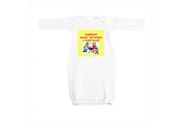 BARBEQUE.png Funny Baby Gown by CafePress