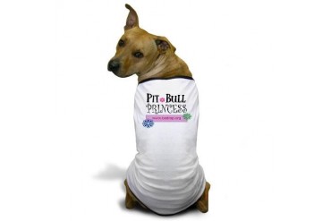 Pit Bull Princess Dog Dog T-Shirt by CafePress