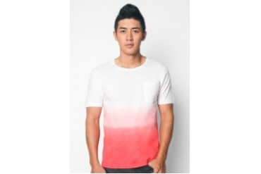 EZRA by ZALORA Ombre Tee