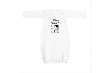 doctor physician surgeon joke giifts t-shirts Baby Funny Baby Gown by CafePress