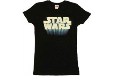 Star Wars Movie Logo Glow in the Dark Baby Doll Tee