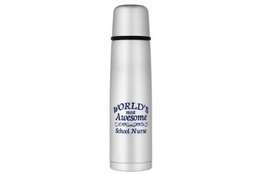 School Nurse Large Thermos Bottle Nurse Large Thermosreg; Bottle by CafePress