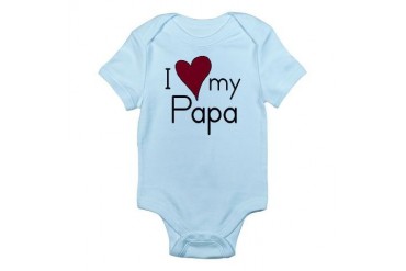 I Love my Papa Infant Creeper
