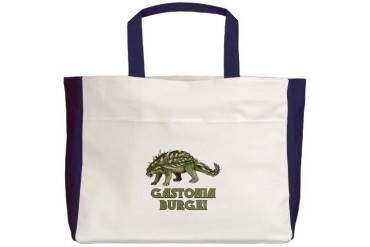 Gastonia Burgei Dinosaur Dinosaur Beach Tote by CafePress