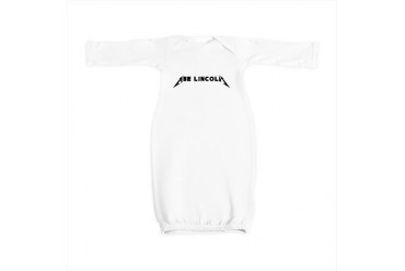 Abe Lincoln Rocks Civil war Baby Gown by CafePress