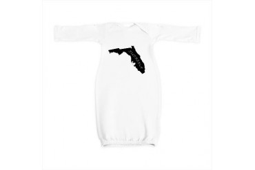 Sarasota Florida Love Baby Gown by CafePress