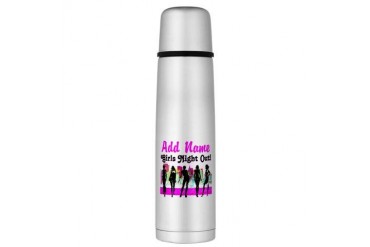 GIRLS NIGHT OUT Large Thermos Bottle Princess Large Thermosreg; Bottle by CafePress