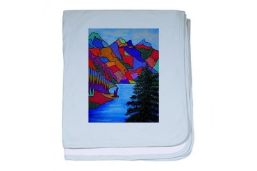 Banff Nature baby blanket by CafePress