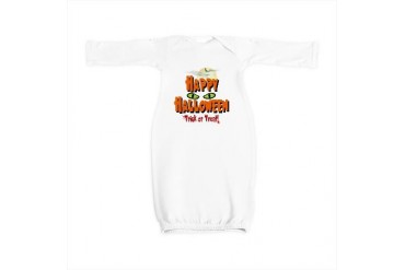 halloween for black.png Holiday Baby Gown by CafePress