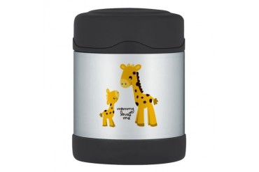 Mother and child Giraffe Thermos Food Jar Family Thermosreg; Food Jar by CafePress