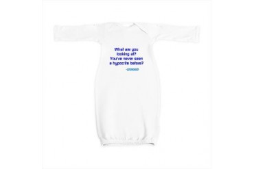 Hypocrite alert Funny Baby Gown by CafePress
