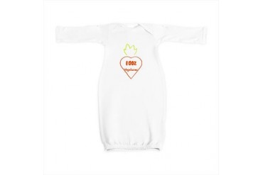 Funny Baby Gown by CafePress