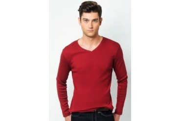 Tommy Plain Long Sleeve Pullover
