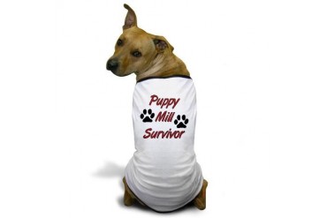 Puppy Mill Survivor Custom Dog T-Shirt