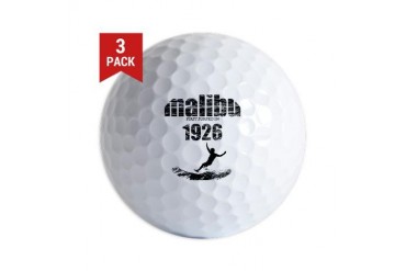malibu 1926.jpg Sports Golf Balls by CafePress
