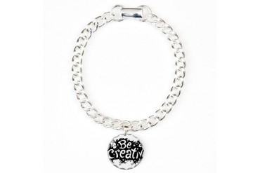 Music Charm Bracelet, One Charm by CafePress