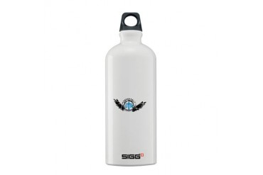 UTR - Stars and Wings - Black Sigg Water Bottle 0. Jesus Sigg Water Bottle 0.6L by CafePress