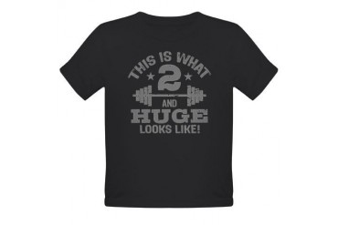 Cute 2 Year Old Organic Toddler T-Shirt (dark)