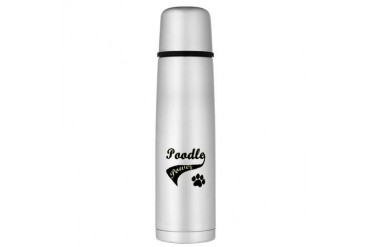 Poodle Power Large Thermos Bottle Poodle Large Thermosreg; Bottle by CafePress