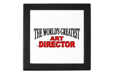 The World's Greatest Art Director Mother's day Keepsake Box by CafePress