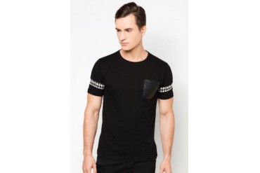 Houndstooth Varsity Tee