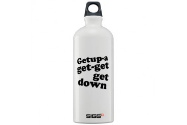 get up down.jpg Music Sigg Water Bottle 1.0L by CafePress
