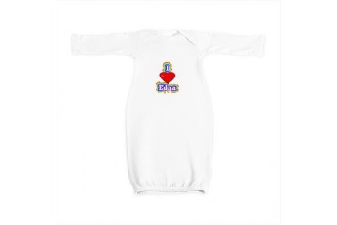 Edna429.png Love Baby Gown by CafePress
