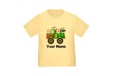 Personalized 2nd Birthday Monster Truck Toddler T-