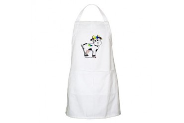Cow BBQ Funny cow Apron by CafePress