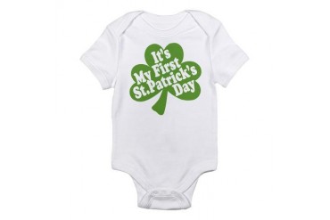 My First St. Patrick's Day Infant Bodysuit