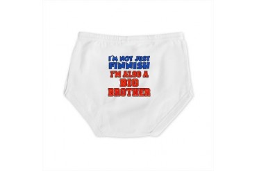 Not Just Finnish Big Brother Big brother Diaper Cover by CafePress