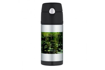 Pond Nature Thermos Bottle 12oz by CafePress
