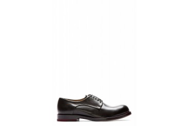 Jil Sander Black Leather Talco Derbys