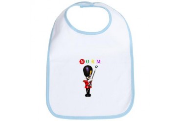 Norm Marching band Bib by CafePress