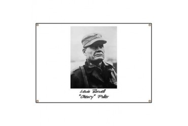 Chesty Puller w text Usmcfp Banner by CafePress