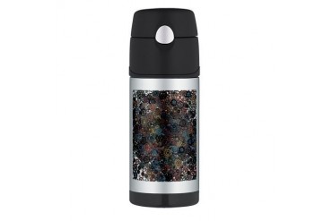Lots of Gears Punk Thermos Bottle 12oz by CafePress