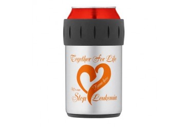 Personalize Leukemia Thermos Can Cooler Cancer Thermosreg; Can Cooler by CafePress