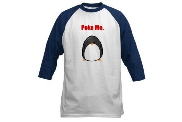 Poke the Penguin jersey Baseball Baseball Jersey by CafePress