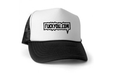 FUCKYOU.COM - Humor Trucker Hat by CafePress