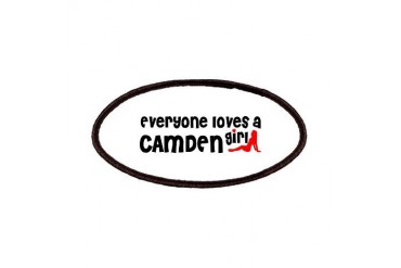 Everyone loves a Camden Girl New jersey Patches by CafePress