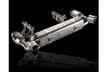 Akrapovic Titanium Evolution Exhaust System Porsche 997.1 Turbo 07-09