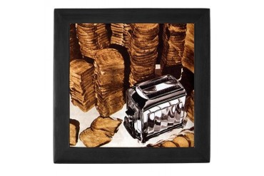 Toast Stacks Classic Keepsake Box by CafePress